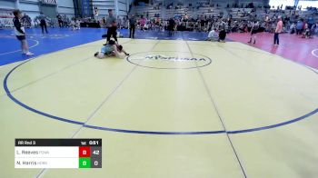 90 lbs Rr Rnd 3 - Lucas Reeves, POWA vs Nicky Harris, Iron Horse Wrestling Club