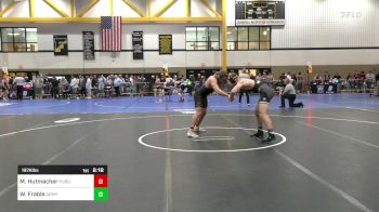 197A lbs Rr Rnd 1 - Mitch Hutmacher, Purdue vs Wolfgang Frable, Army