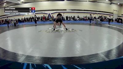 138 lbs Champ. Round 2 - Madison Small, Trine University vs Annie Banis, Rochester Christian