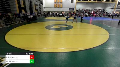 184E lbs Rr Rnd 1 - Logan Ritchey, Duke vs Marcus Petite, Buffalo