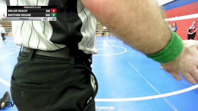 138 lbs Final - Keller Roach, Bixby HS Boys vs Matthew Moore, Berryhill High School