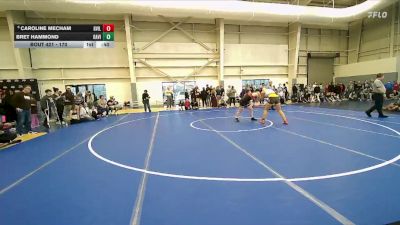 170 lbs Cons. Round 4 - Caroline Mecham, Grantsville vs Bret Hammond, Davis