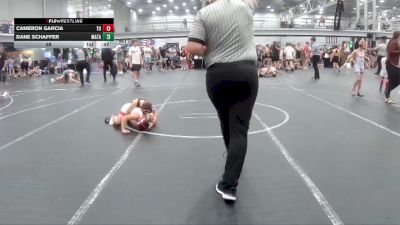 68 lbs Round 4 (6 Team) - Cameron Garcia, The Outsiders vs Dane Schaffer, Mat Assassins