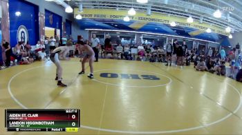 113 lbs Round 3 (8 Team) - Aiden St. Clair, Avalon WV vs Landon Higginbotham, OutKast WC