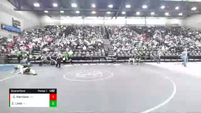 132 lbs Quarterfinal - Creeson Harrison, Uintah vs Cooper Limb, Hillcrest