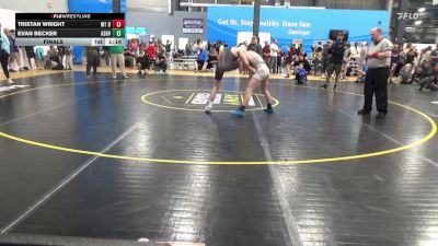 105 lbs Final - Tristan Wright, Mt Holly Springs vs Evan Becker, Ashville