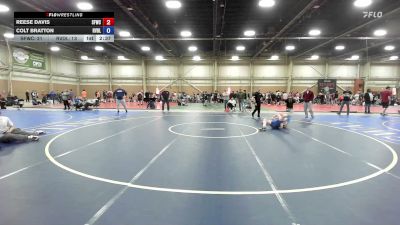 138 lbs Rr Rnd 3 - Reese Davis, SFWC - BHSE vs Colt Bratton, Revival Orca - BHSE