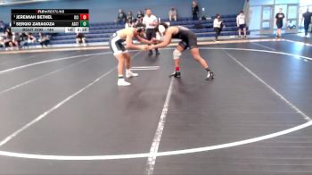 184 lbs 5th Place Match - Sergio Zaragoza, Adams State vs Jeremiah Bethel, Briar Cliff (Iowa)