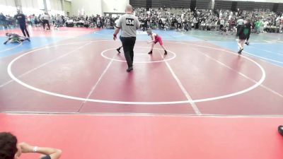 65-B lbs Consi Of 16 #2 - CJ Luby, Pinelands Wrestling Club vs Jonathan Foran, Bayport-Blue Point