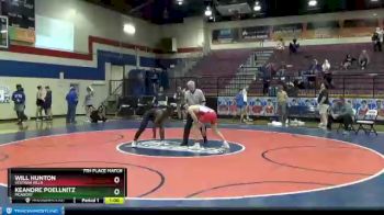 145 lbs 7th Place Match - Keandre Poellnitz, Mcadory vs Will Hunton, Vestavia Hills