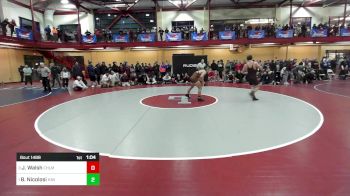 160 lbs Final - Jack Walsh, Chelmsford vs Brent Nicolosi, Haverhill