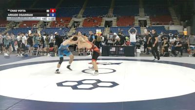 132 lbs Cons. Sub-rd Of 16 - Chad Votta, Maryland vs Arkadii Oganisian, California