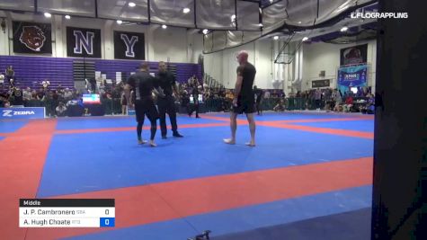 John P. Cambronero vs Alan Hugh Choate 2019 Pan IBJJF Jiu-Jitsu No-Gi Championship