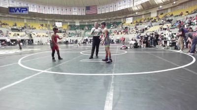 95 lbs Rr Rnd 4 - Cael Hoover, Springdale Youth Wrestling Club vs Liam Ramirez, Cyclone Youth Wrestling