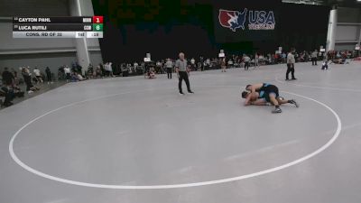 138 lbs Cons. Rd Of 32 - Cayton Pahl, Minnesota vs Luca Rutili, Cory Clark Wrestling