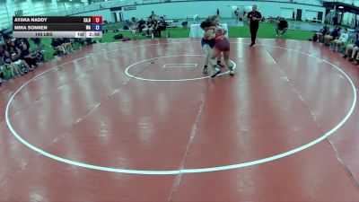 145 lbs Ayaka Naddy, California Blue vs Mira Sonnen, Washington