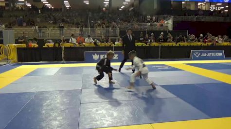 John Luke Hernandez vs Roch K. Dudoit Huihui 2025 Pan Kids Jiu-Jitsu IBJJF Championship
