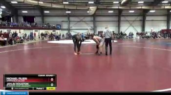 285 lbs Champ. Round 1 - Michael Filieri, Springfield College vs Jaylin Houston, Plymouth State University