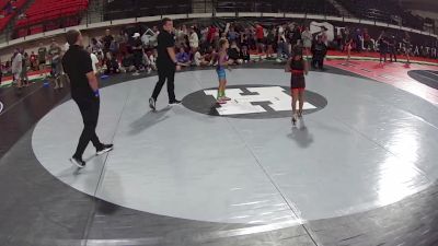 56.2-59.9 lbs Champ. Round 1 - Lanaia Bal, Hawaii vs Madison Vigil, Colorado