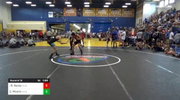 126 lbs Round Of 16 - Rocco Senia, Palm Bay vs Caleb Picard, Camden Elite