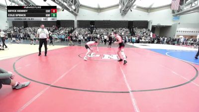 115-H lbs Consi Of 16 #1 - Bryce Kenney, Centurion vs Cole Spence, Haddonfield