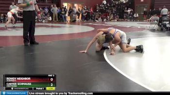 113 lbs Cons. Round 3 - Rowdy Neighbor, Alburnett vs Carter Schmauss, Crestwood