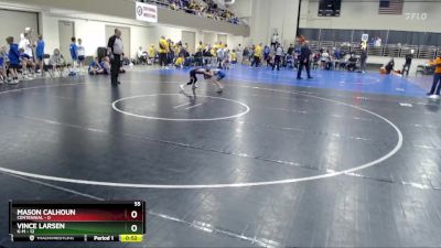 55 lbs Finals (8 Team) - Vince Larsen, K-M vs Mason Calhoun, Centennial