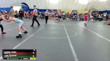 88 lbs Round 4 (8 Team) - Luke Dolecek, Lake WC vs Haiden Jones, FORGE