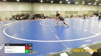 110 lbs Rr Rnd 1 - Janessa George, Pomona Elite Girls vs Sloane Kruger, Untouchables Girls