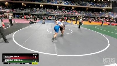 5A 235 lbs Cons. Round 1 - Gabriela Garzona, Frisco vs Addyson Smith, Princeton