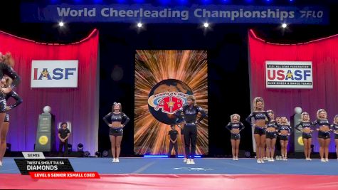 Twist & Shout - Tulsa - Diamonds [2025 L6 Senior XSmall Coed Semis] 2025 The Cheerleading Worlds