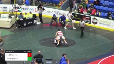 212 lbs Round Of 32 - Isaiah Stokes, Avella vs Jason Doughty, Liberty