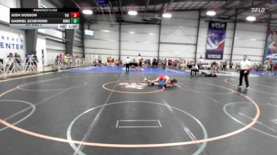 126 lbs Rr Rnd 3 - Josh Dodson, The Fort Hammers vs Gabriel Echeverri, Beach Boyz Wrestling Club