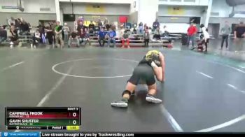 140 lbs Round 1 (6 Team) - Gavin Shuster, Daytrip Black vs Campbell Frook, Ranger WC