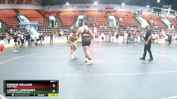 285 lbs Cons. Round 2 - Connor Williams, Fuzzy Bees vs Landen Ludrowsky, Lake Erie Wrestling Club