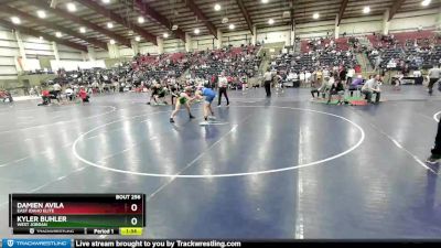 165 lbs Cons. Round 3 - Kyler Buhler, West Jordan vs Damien Avila, East Idaho Elite