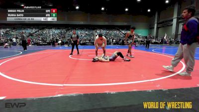 135 lbs Consi Of 32 #2 - Diego Felix, Hyperbolic vs Ruika Sato, Apollo Mat Club