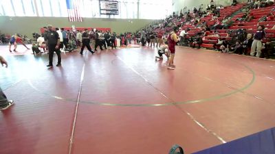 132 lbs 4th Place Match - Saul Vargas, El Paso Ysleta vs Garrett Portillo, Clint Horizon