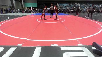 94 lbs Consi Of 8 #2 - Peyton Smalley, Shelton Wrestling Club vs Perla Martinez, Westside Warriors Grappling Club