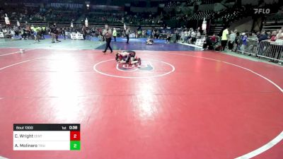 98 lbs Quarterfinal - Chase Wright, Centurion vs Anthony Molinaro, Triumph Trained