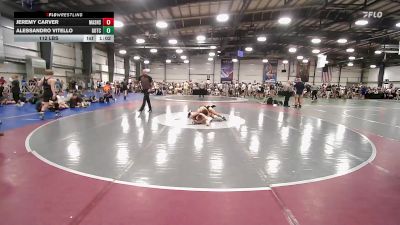 112 lbs Rr Rnd 2 - Jeremy Carver, Mat Assassins Red vs Alessandro Vitello, Team Gotcha