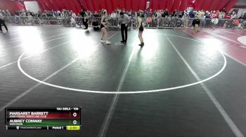 106 lbs Quarterfinal - Margaret Barrett, Sauk Prairie Wrestling Club vs Aubrey Conway, Wisconsin