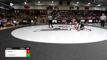 125 lbs Semifinal - Brandon Mendoza, Tiffin vs Logan Seliga, UNC-Pembroke