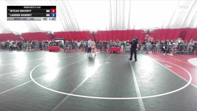 144 lbs Cons. Semi - Mycah Beckett, Askren Wrestling Academy vs Landen Ramsey, Askren Wrestling Academy