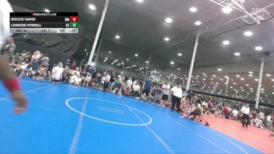 96 lbs Round 1 (6 Team) - Rocco Davis, Micky`s Maniacs vs London Powell, Keystone Krush