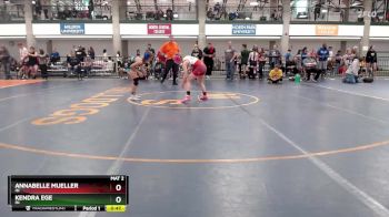 99-106 lbs Round 5 - Kendra Ege, ISI vs Annabelle Mueller, ISI