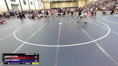 132 lbs Cons. Round 1 - Carson Petry, MN vs Kaden Roberts, IL