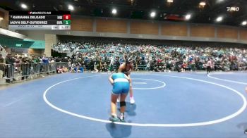 135 lbs Champ. Round 2 - Karianna Delgado, Inderkum vs Jadyn Self-Gutierrez, Grants Pass