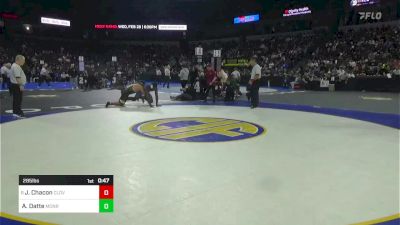 285 lbs Consi Of 8 #2 - Joey Chacon, Clovis West vs Abraham Datte, Monroe