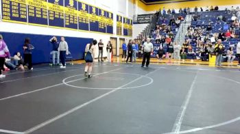 100 lbs Cons. Semi - Izabella Delprete, Butler Hs vs Julieth Flores, Connellsville
